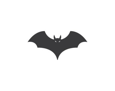 yarasa ilustration vektör simgesi logosu