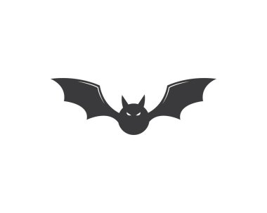yarasa ilustration vektör simgesi logosu