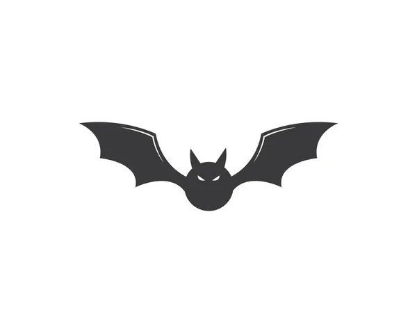 Bat ilustration vektor ikon logo — Stock Vector