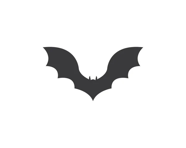 Bat Illustration Vektor Symbol Logo — Stockvektor