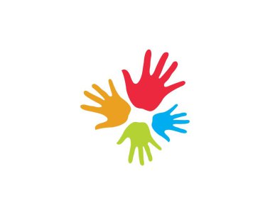 El Bakımı Logo Şablonu vektör simgesi 