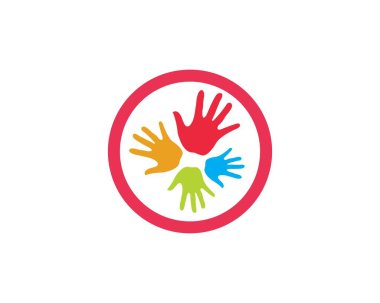 El Bakımı Logo Şablonu vektör simgesi 