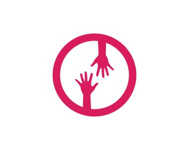 El Bakımı Logo Şablonu vektör simgesi 