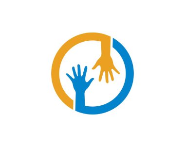 El Bakımı Logo Şablonu vektör simgesi 