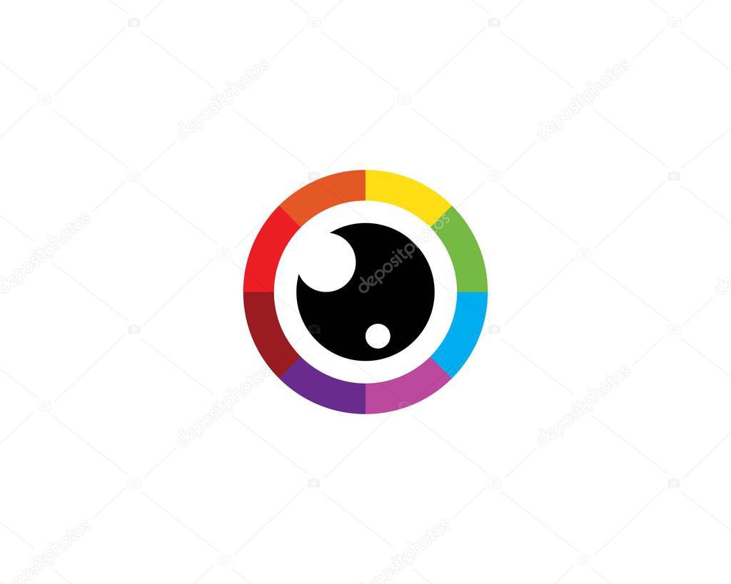 Eye care Logo vector Template