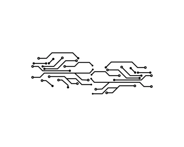 回路基板の概念設計図 — ストックベクタ