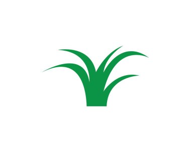 çim vektör illüstrasyon şablonu