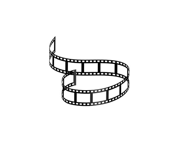 Filmstrip Logo Template vector illustration
 