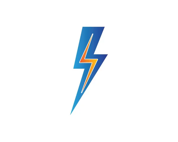 Flash Power Thunder illustratie vector — Stockvector