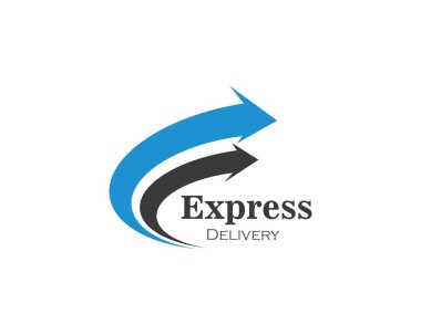 Ok simgesi seti vektör illüstrasyon Logo Şablonu