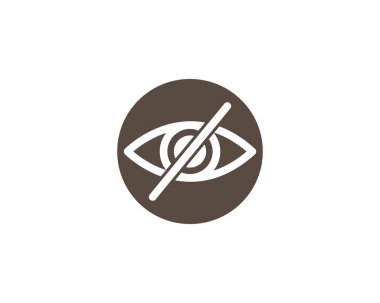 Göz simgesi Logo vektör Şablonu