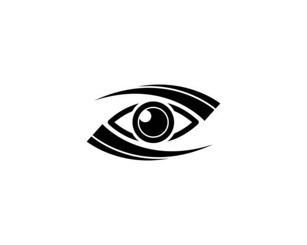 Auge Symbol Logo Vektor Vorlage — Stockvektor