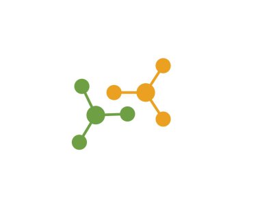 vektör illüstrasyon tasarım moleküler