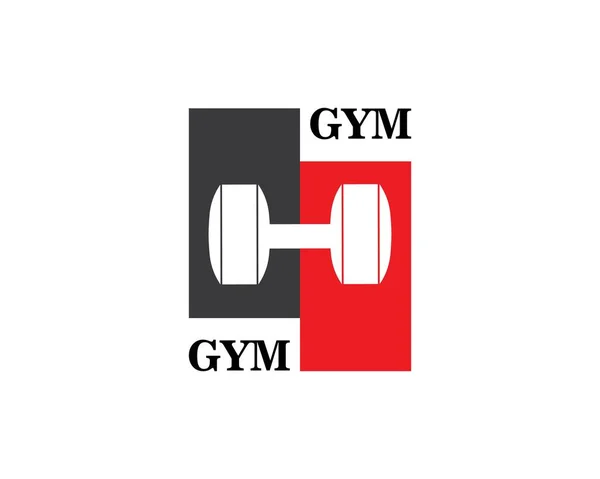 Bodybuilder Logo Template. Objeto vetorial e ícones para o Sport Lab —  Vetores de Stock
