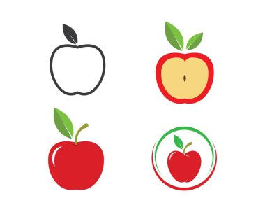 elma vektör çizim