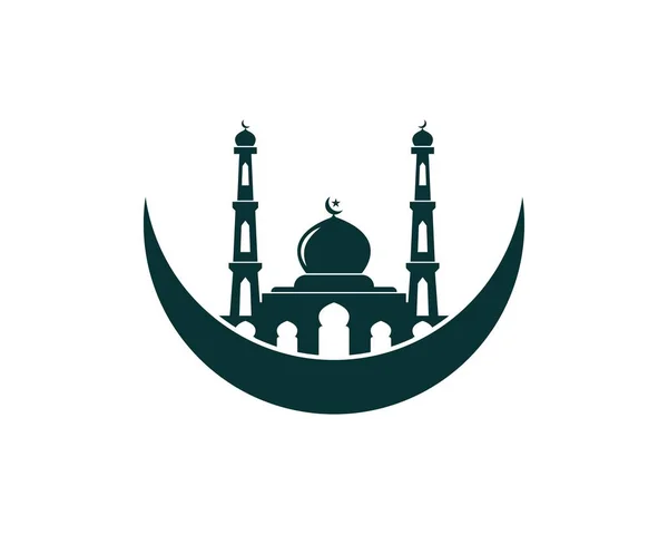 Vecto icône mosquée — Image vectorielle