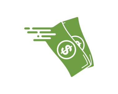 hızlı ödeme logo simgesi tasarım illüstrasyon