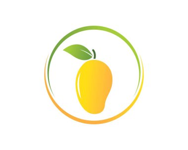  Mango vektör illüstrasyon logosu 