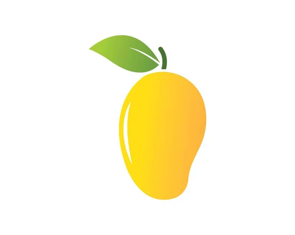 Логотип векторной иллюстрации манго — стоковый вектор