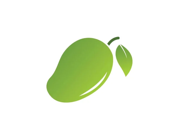 Logotipo de ilustración vector mango — Vector de stock