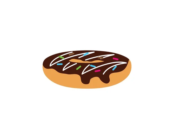 Donuts vector,icon,logo illustration — Stock Vector