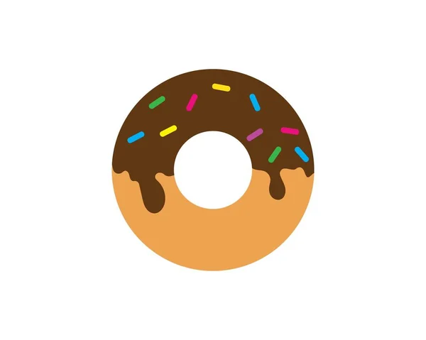 Donuts vector, icoon, logo illustratie — Stockvector