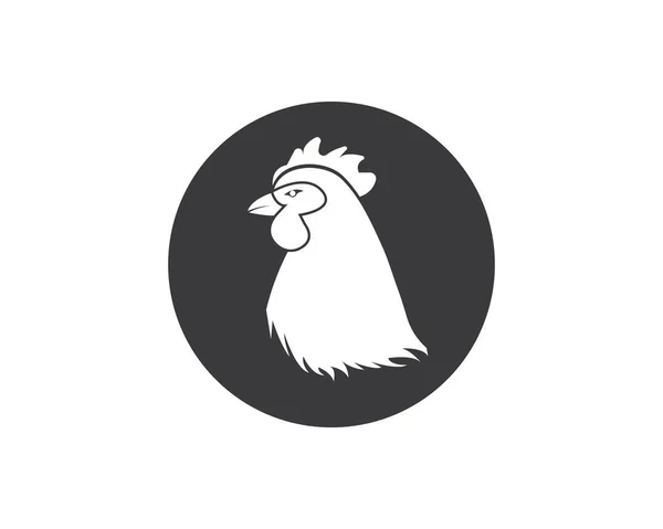 Hühnervektorillustration — Stockvektor