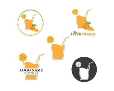 portakal suyu çizimi tasarımı