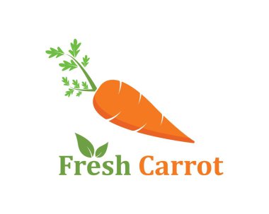 illüstrasyon havuç sembol simge vektör tasarım