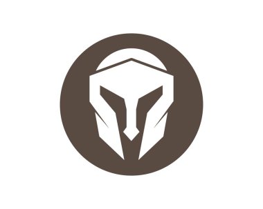 Logo illüstrasyon kask sembol simge vektör tasarım