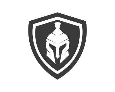 Logo illüstrasyon kask sembol simge vektör tasarım
