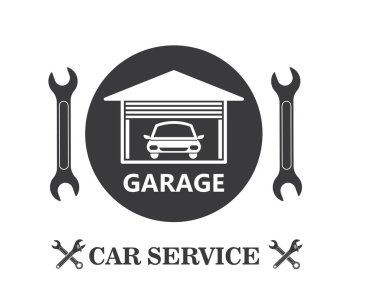 Araba illüstrasyon vektör şablon