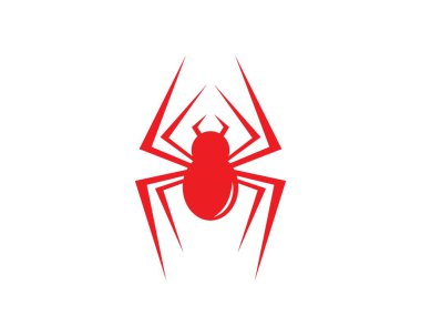 spider icon logo vector