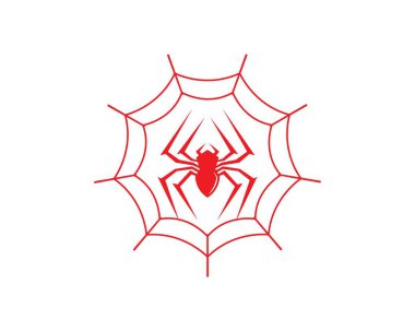 spider icon logo vector
