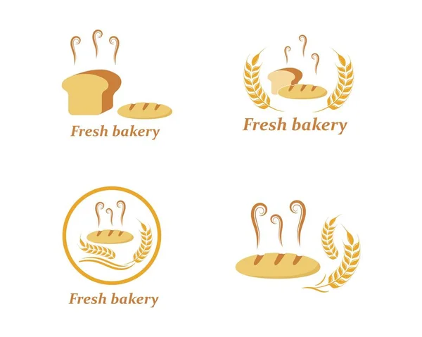 Векторная иллюстрация логотипа пекарни — стоковый вектор