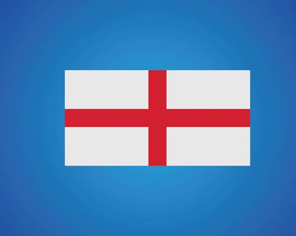 İngiltere bayrak illüstrasyon vektörü — Stok Vektör