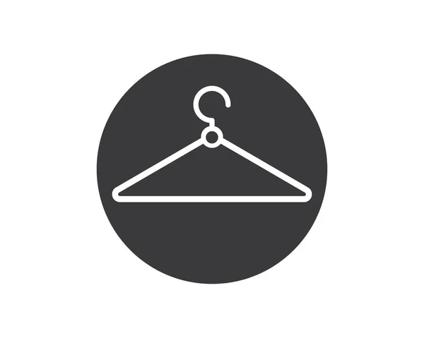 Hanger logo pictogram vector illustratie ontwerp — Stockvector