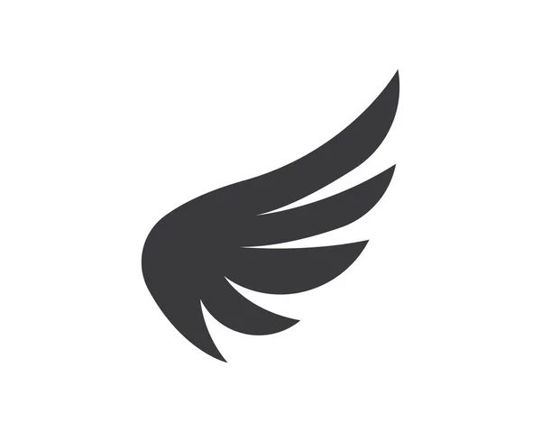 Flügel Logo Symbol Symbol Vektor Illustration — Stockvektor