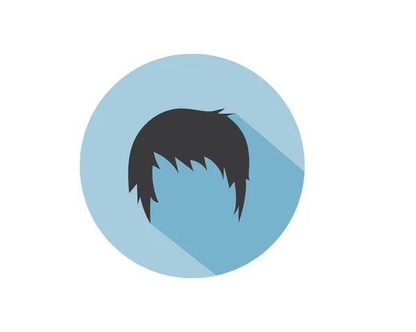 Hombre peinado elemento icono vector ilustración — Vector de stock