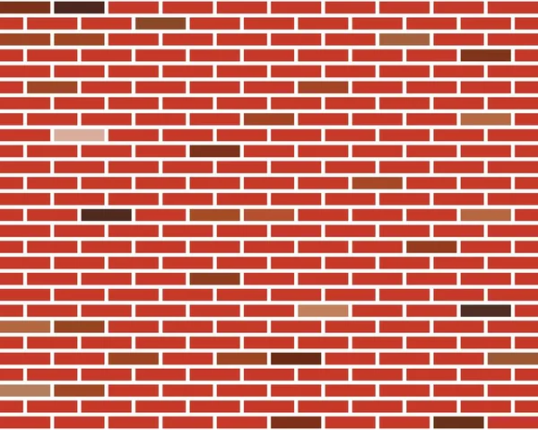 Mur brique vecteur illustration fond — Image vectorielle