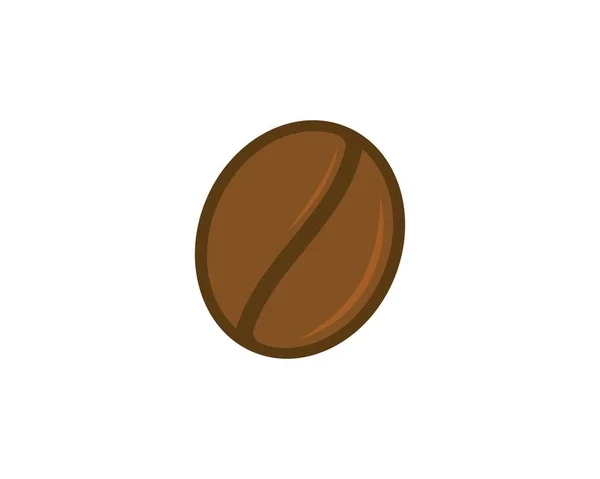 Vektorová ikona loga kávových zrn — Stockový vektor