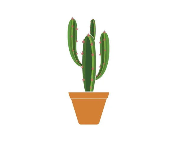 Cactus Icon Logo模板矢量说明 — 图库矢量图片