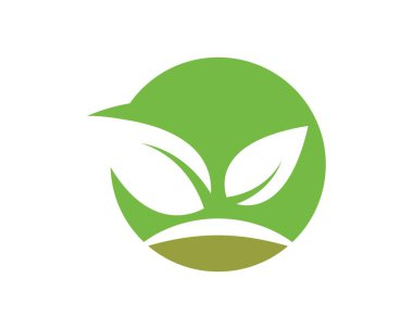 doğa ekoloji eleman gitmek yeşil simge vektör yaprak yeşil