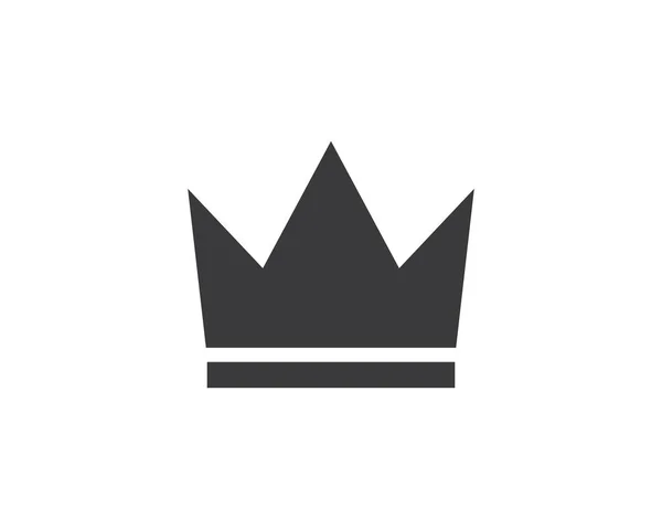 Royal Crown logo pictogram vector illustratie — Stockvector