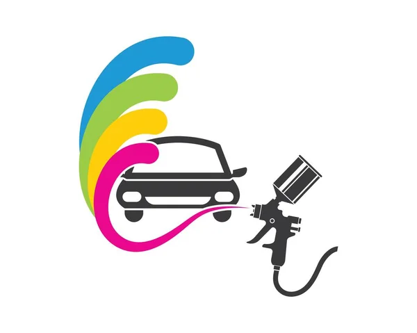 Χρώμα αυτοκινήτου λογότυπο εικόνα διάνυσμα — Διανυσματικό Αρχείο
