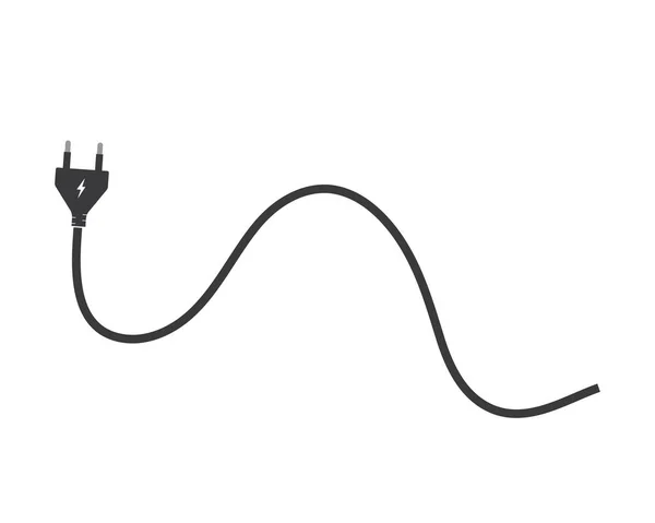 Enchufe eléctrico vector enchufe, ilustración — Vector de stock