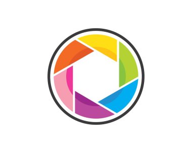 kamera deklanşör simgesi vektör illlustration