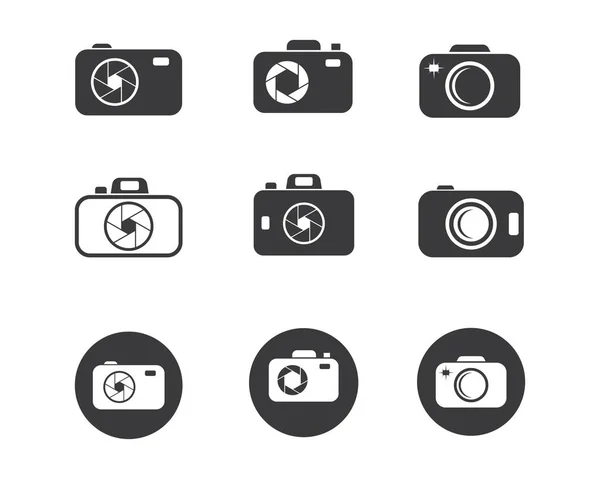 Camera icon vector illustration design — Stock Vector