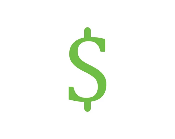 Geld Vektor Symbol Abbildung — Stockvektor