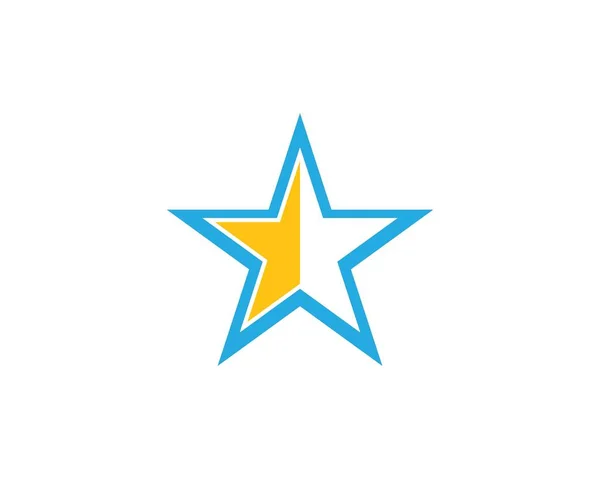 Stjerne Logo Skabelon vektor ikon illustration – Stock-vektor